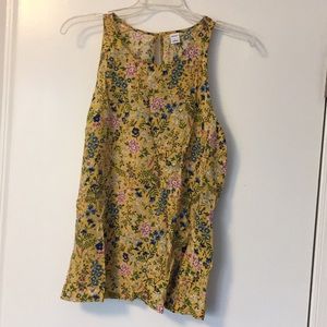 Old Navy Printed Sleeveless Blouse